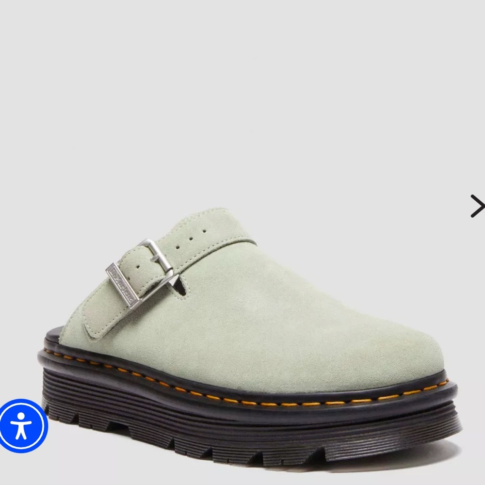 Dr. Martens Sage Green Suede